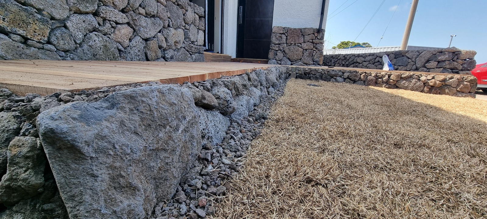 곽지리 돌담사진2